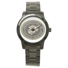Montre militaire de la marine en acier inoxydable