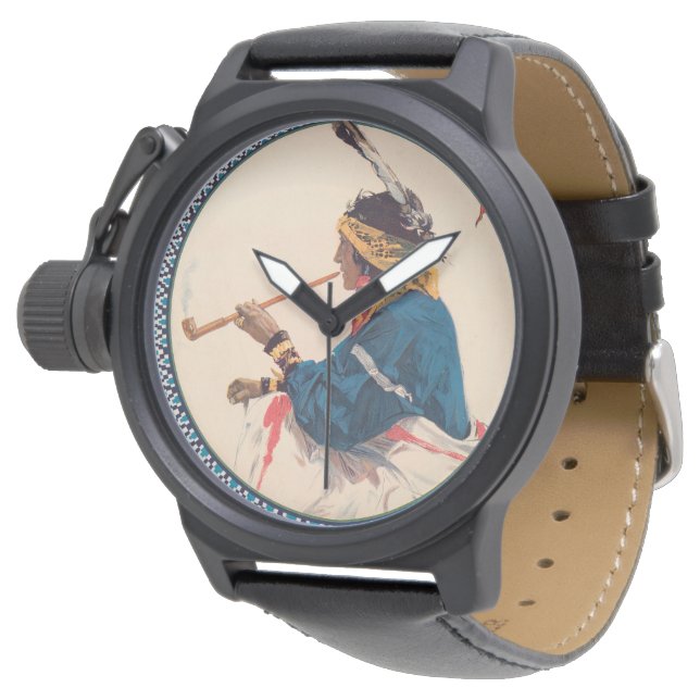 Montre Miller Bros 101 Ranch, Poster du Wild West Circus (Incliné)