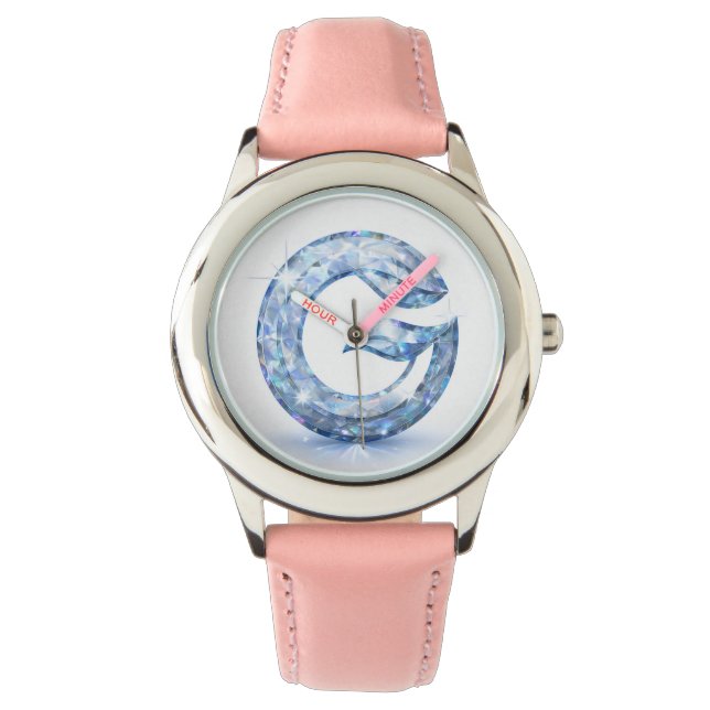 Montre Minimalist Abstract Letter G  (devant)