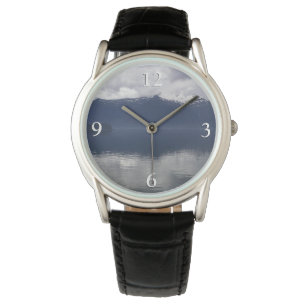Montre Misty Alaskan Sea dans les tons bleu