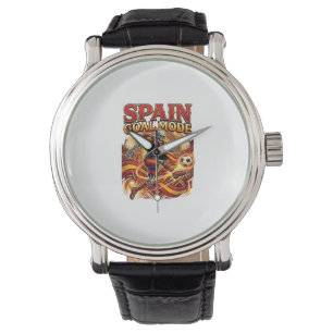 Montre Mode Squelette Buteur Espagne Nations Streetwea