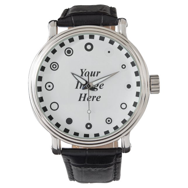 Montre Modèle blanc (face binaire) par Kenneth Yoncich (devant)