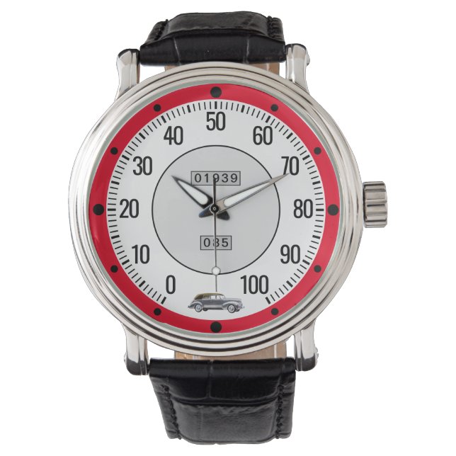 Montre Modèle vintage Speedometer (devant)