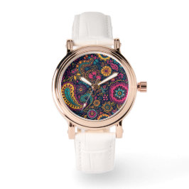 Montre Modern Floral Paisley eWatch Watch