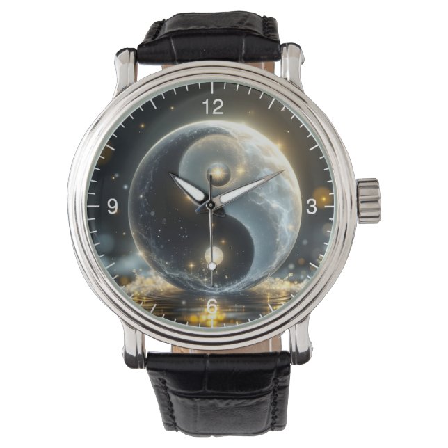 Montre Modern Zen Yin and Yang vibes  (devant)