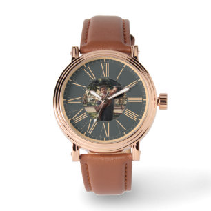 Montre Moderne Élégant Classique Photopop Fête des Pères