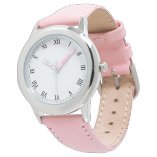 Montre moderne en acier inoxydable pour enfants en
