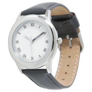 Montre moderne en acier inoxydable pour enfants en