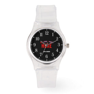 MONTRE MODERNE MODERNE PERSONNALISABLE CLAIR VÉRIFIÉ