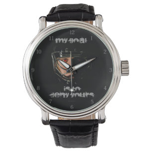 Montre Mon but (gardien de hockey) Wrist Watch
