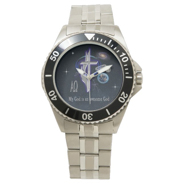 Montre Mon Dieu est un Dieu génial (devant)