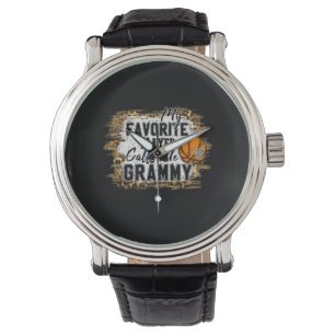 Montre Mon Joueur Favori M'Appelle Grammy Basketball Noël