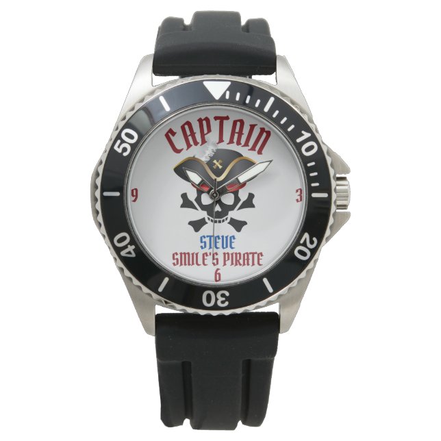 Montre Mon trésor | International Talk Like a Pirate day (devant)