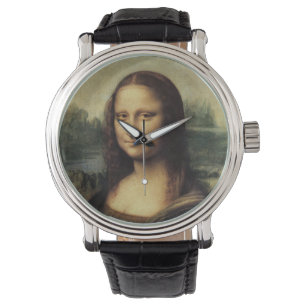 Montre Mona Lisa en détail par Leonardo da Vinci