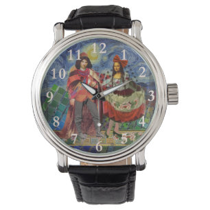 Montre Mona Lisa Romantic Funny Art coloré