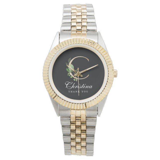Montre Monogram Bridesmaid Watch (devant)