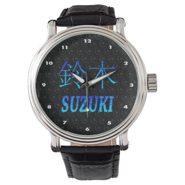 Montre Monogram de Suzuki (devant)