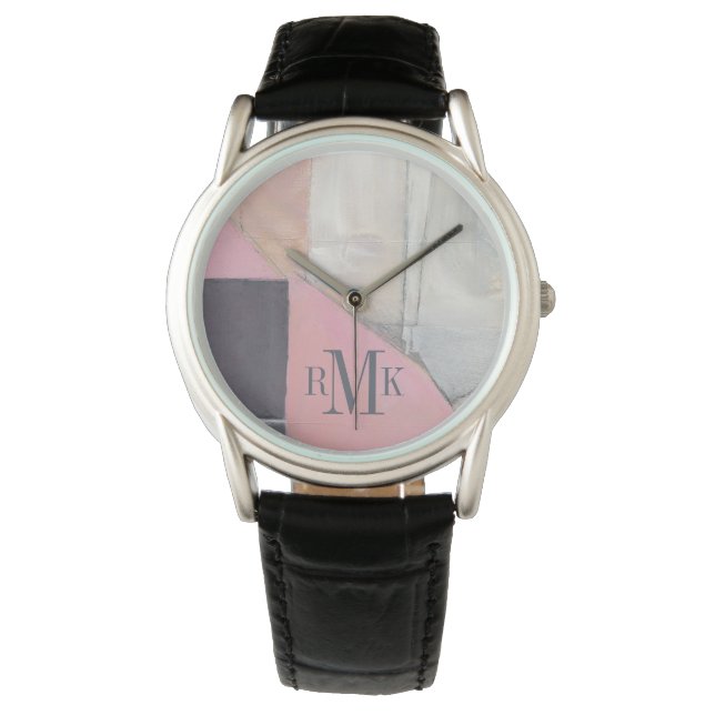 Montre Monogramme | Épouse blanche (devant)