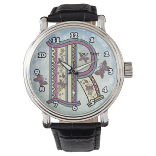 Montre Monogramme floral R
