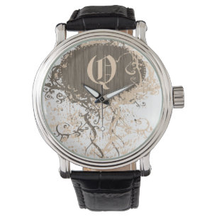 Montre Monogramme moderne Q