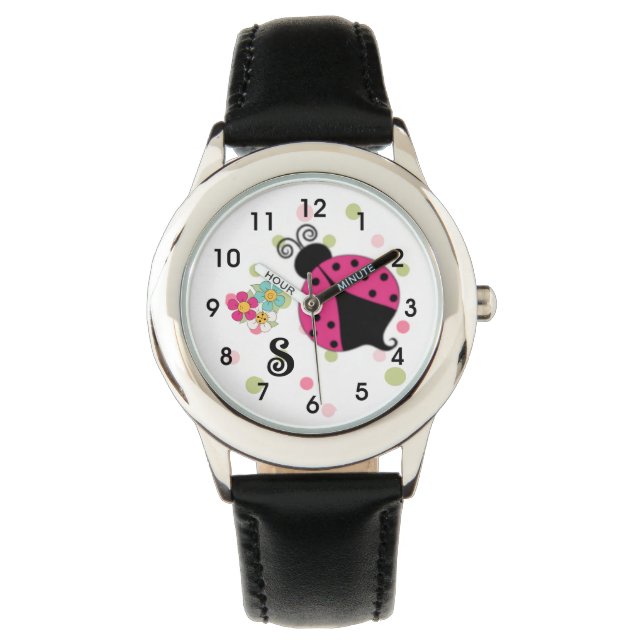Montre Monogramme rose (devant)