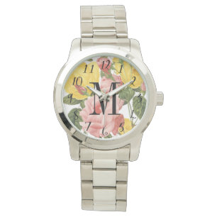 Montre Monogramme Rose vintage