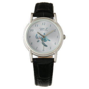 Montre Monogramme Tortue Argent 3D