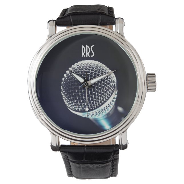 Montre Monographie de la chanteuse de Monogramme personna (devant)