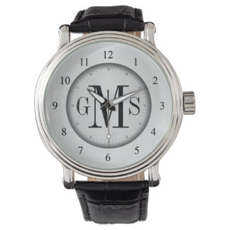 Montre Monographie personnalisée masculine
