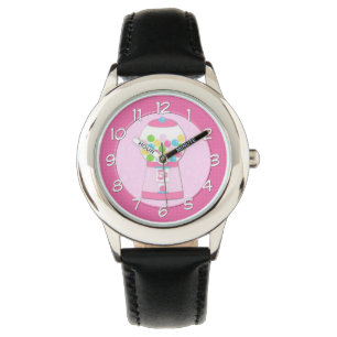 Montre Montre-poignet pour machine à bulles roses pour en