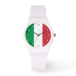Montre Montres-bracelet italiennes de drapeau pour les