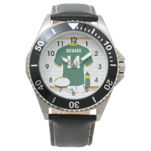 Montre Montres-bracelet personnalisées du Jersey de rugb