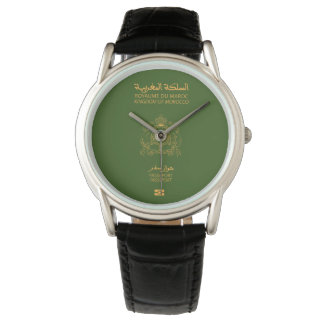 Montre Morocco passport wristwatch