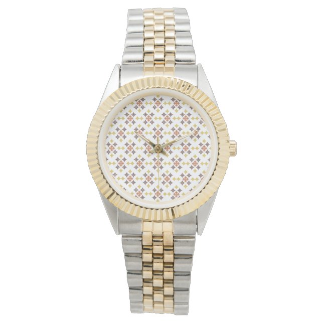 Montre Mosaic Cross Pattern (devant)