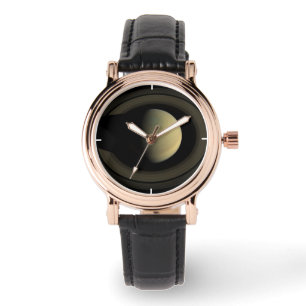 Montre Mosaïque De La Planète Saturne Et Ses Principaux A