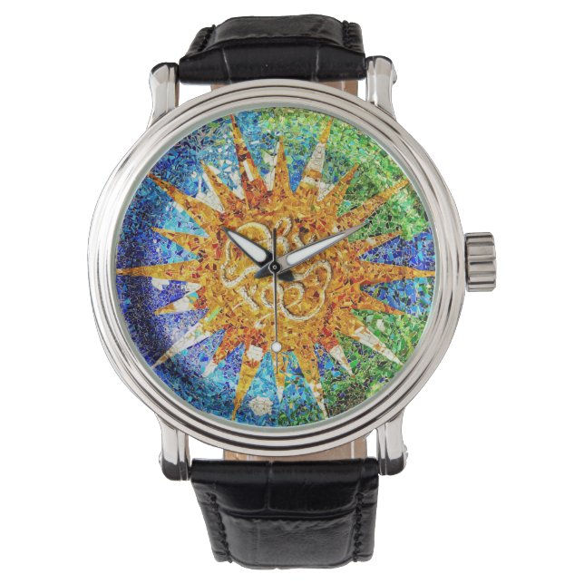 Montre Mosaïques du parc Guell (devant)