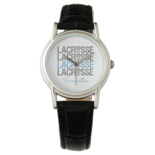 Montre Mot de crosse en poudre bleu débrayé