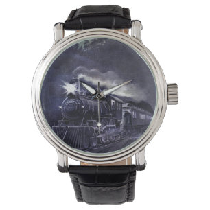 Montre Moteur à vapeur magique Train victorien