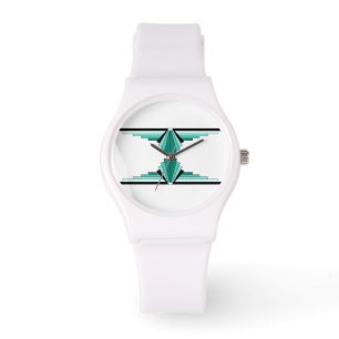 Montre Motif Art déco à Greens