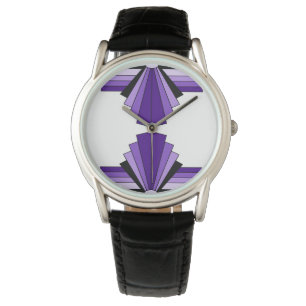 Montre Motif Art déco dans les violons
