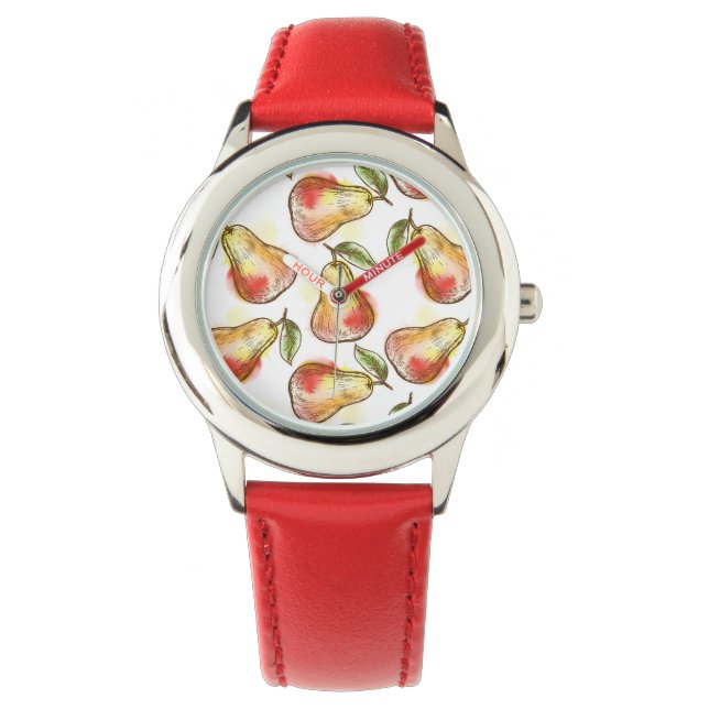 Montre Motif avec poire (devant)
