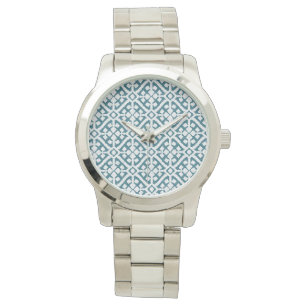 Montre Motif bleu d'Amadora