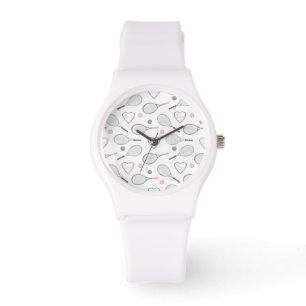 Montre Motif d'amour de tennis