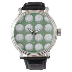 Montre Motif de balle de golf peint