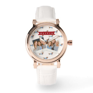 Montre Motif de chien Dachshund mignon et chic personnali