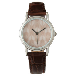 Montre Motif de corail extérieur de flèche d'étape d