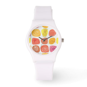 Montre Motif de fruit