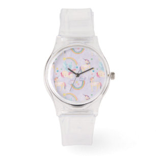 Montre Motif de licornes magiques