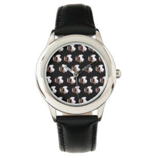 Montre Motif de porc de Guinée Tortoiseshell,