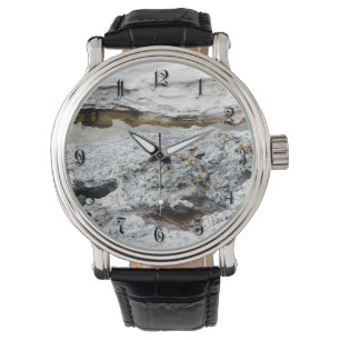 Montre Motif de roches de mer